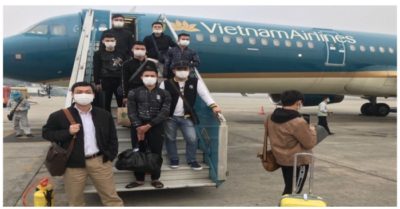 3 thanh niên phạm tội được di lý bằng đường hàng không về phục vụ điều tra