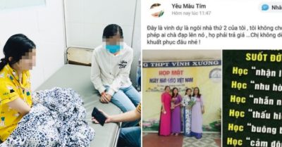 Nữ sinh lớp 10 quyên sinh: Cô giáo chủ nhiệm viết status mỉa mai