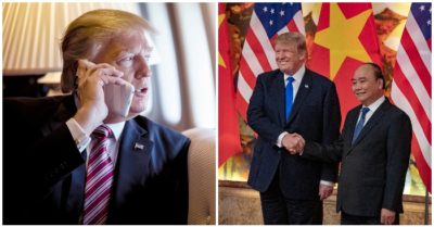 Thế giới 23/12: TT Trump điện đàm với Thủ tướng Việt Nam; Tàu sân bay Mỹ tuần tra Biển Đông