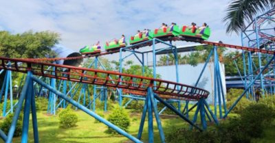 3 cháu bé bị văng khỏi tàu lượn siêu tốc ở khu du lịch Đảo Ngọc Xanh