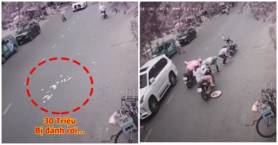 Video khoảnh khắc ‘hôi của’ trong tích tắc lấy sạch 30 triệu của cô gái mang trả nợ