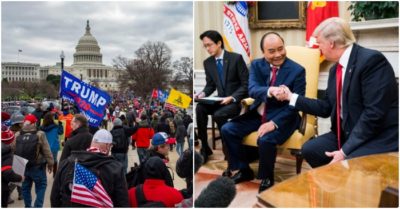 Cập nhật tối 8/1: 4 bằng chứng cho thấy vụ tấn công Điện Capitol được dàn dựng; Việt Nam điện đàm với Mỹ về ‘thao túng tiền tệ’