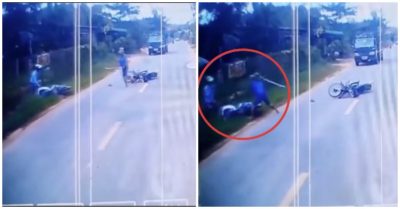 Làm rõ vụ việc người đàn ông dùng gậy vụt nam thanh niên sau va chạm giao thông