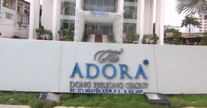Bệnh nhân 2016 từng đến dự tiệc cưới tại nhà hàng Adora.