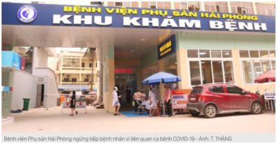 Chồng mắc Covid-19 vào chăm vợ đẻ, Hải Phòng phong tỏa bệnh viện Phụ sản