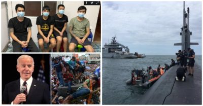 Tin sáng 13/2: 4 thanh niên bơi sông từ Campuchia sang Việt Nam; Tàu ngầm Pháp tập trận ở Biển Đông