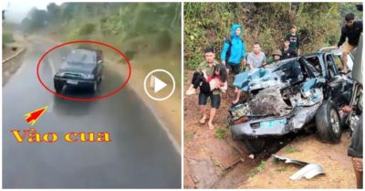 Video khoảnh khắc ôtô biển xanh lao thẳng vào đầu xe bồn, khiến 7 người thương vong