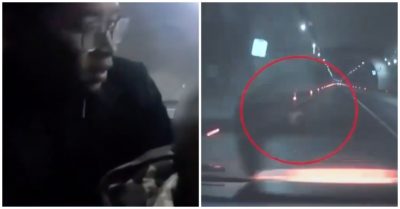 Video trên đường về quê, người đàn ông nhảy khỏi ôtô đang chạy vì tự nghĩ bị nhiễm Covid-19