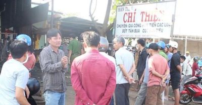 Clip: Hiện trường vụ lốp xe ôtô nổ tung, chủ gara tử vong tại chỗ