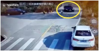 Video tài xế đánh lái ngoạn mục cứu, mạng bé trai bất ngờ lao vụt qua đường