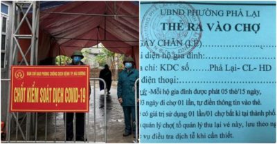 Cập nhật tối 16/2: Thêm 40 ca mắc Covid-19; Người dân TP. Chí Linh – Hải Dương phát thẻ đi chợ