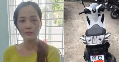 Đến gặp bạn trai trong Ngày lễ Tình yêu, cô gái trộm xe SH