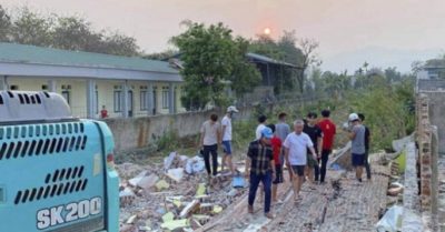 Đi nhặt phế liệu, người đàn ông bị tường công trường đổ đè thiệt mạng