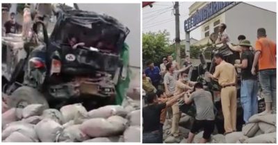 Video đưa ôtô tông người thiệt mạng đi cân tải trọng, xe tiếp tục gặp nạn khiến 2 người thương vong