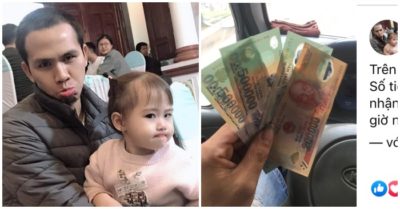 Người đàn ông đỡ bé gái rơi từ tầng 12A từng tìm chủ nhân đánh rơi tiền để trả lại