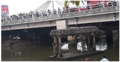 Nhảy xuống sông cứu cô gái, nam thanh niên bị nước cuốn mất tích