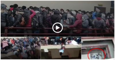 Video khoảnh khắc gãy lan can trường học, 8 sinh viên thương vong