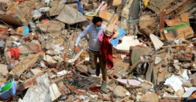 Tìm thấy bé 6 tháng sống sót kỳ diệu trong vụ sập tòa nhà hơn 50 người thương vong