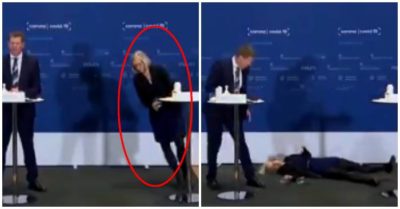 Video quan chức y tế Đan Mạch ngất xỉu khi tuyên bố dừng tiêm vĩnh viễn vắc xin AstraZeneca