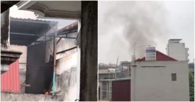 Thêm một vụ cháy nhà trong ngõ phố  Tôn Đức Thắng