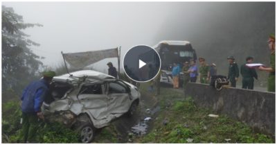 Video hiện trường vụ tai nạn khiến hai quân nhân thiệt mạng tại chỗ