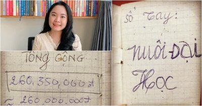 Cô gái bật khóc khi đọc ‘sổ tay nuôi đại học’ của mẹ