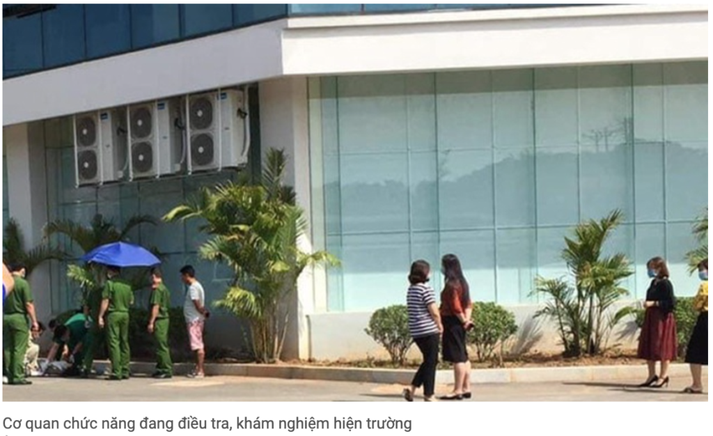 Rơi từ lầu 7 xuống, nữ cán bộ Trung tâm Kiểm soát bệnh tật Sơn La thiệt mạng tại chỗ.