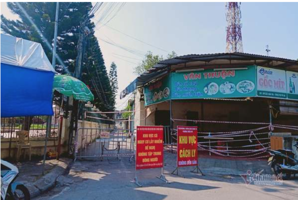 khu phong toả
