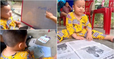 Video: Bé trai 27 tháng tuổi mới biết nói, một tháng sau đọc được cả tiếng Việt – tiếng Anh