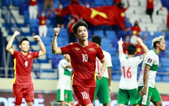 Đội tuyển Việt Nam đang nắm lợi thế tại bảng G vòng loại World Cup 2022