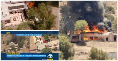 Lính cứu hỏa Mỹ bắn 2 đồng đội thương vong