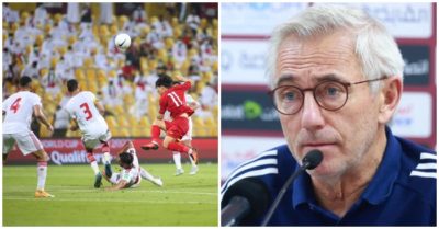 HLV UAE: ‘Tôi vẫn hơi tức là Việt Nam có thể chơi quá hay như vậy’