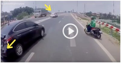 Video: Ôtô trước phanh gấp gây tai nạn liên hoàn, xe nào sai?