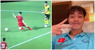 Bị dân mạng réo tên ‘Lươn Văn Toàn’, nam cầu thủ hài hước: ‘Tôi bị đạp chân thật mà’