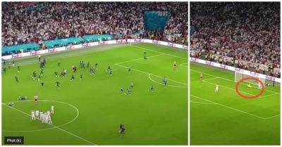 Góc máy khán đài: Cầu thủ Italia lao lên như nước lũ triều dâng khi Donnarumma đẩy quả luân lưu quyết định