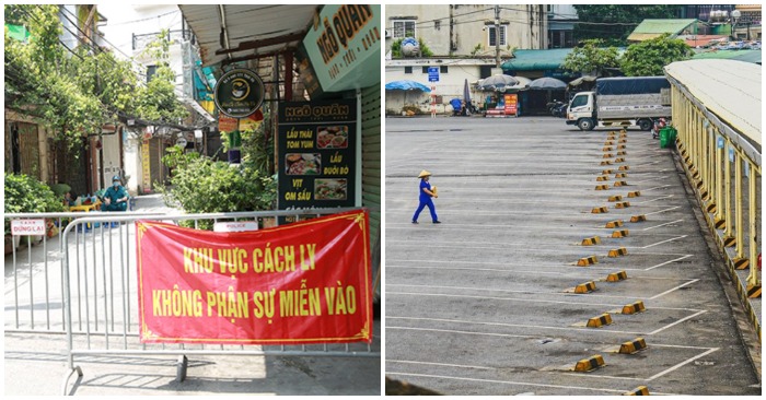 Hà Nội giãn cách toàn thành phố theo Chỉ thị 16, tất cả các hoạt động vận tải không thiết yếu sẽ tạm dừng (ảnh chụp màn hình trên báo VTCNews/VietNamNet).