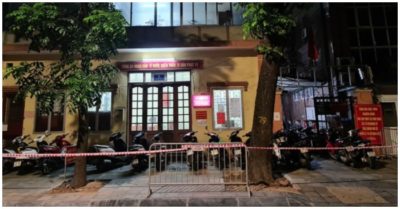 Hà Nội phong tỏa trụ sở Công an phường Lê Đại Hành