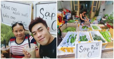 Video: Sạp rau 0 đồng tại nhà, ship hàng miễn phí khắp Sài Gòn của gia đình bác sĩ trẻ