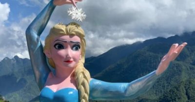Sapa xuất hiện tượng Nữ hoàng băng giá Elsa “phiên bản lỗi”