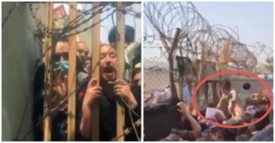 Video: Tuyệt vọng vì không thể trốn, nhiều mẹ ném con qua hàng rào thép gai nhờ cứu giúp ở Afghanistan