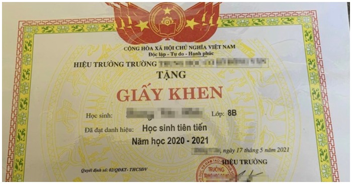 giấy khen