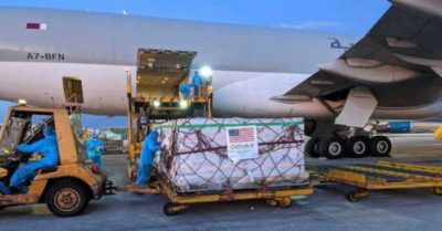 Không quân Mỹ lên kế hoạch vận chuyển 77 tủ đông bảo quản vắc xin viện trợ cho Việt Nam