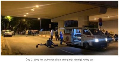 Sự thật tin ‘người đàn ông nhảy cầu trên đường vành đai 2 thiệt mạng’