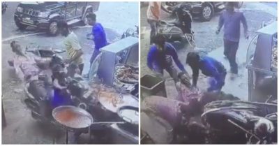 Video: Ông nội quên không tắt máy, bé gái vặn tay ga lao trúng chảo dầu đang sôi