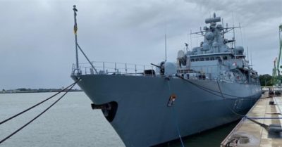 Tàu chiến Đức sẽ thăm Việt Nam khi tới Biển Đông, tăng cường an ninh khu vực