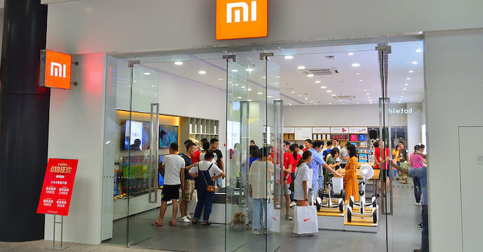 Một cửa hàng bán điện thoại smartphones Trung Quốc Xiaomi (ảnh: Flickr).