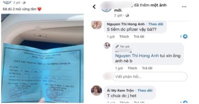 Vụ cô gái khoe tiêm vắc xin nhờ ‘xin ông anh’: Đình chỉ công tác Phó Chủ tịch phường