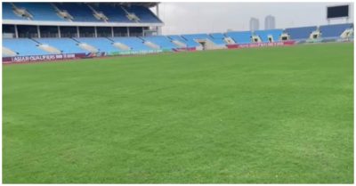 Mặt cỏ sân Mỹ Đình xanh ngỡ ngàng khi sắp đến ngày kiểm tra của sếp ngành