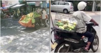 Clip tiếng rao xoài ‘chua lè chua lét’ dụ dỗ người tới mua hàng