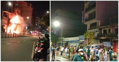 Hai căn nhà ở Sài Gòn cháy ngùn ngụt trong đêm khiến 5 người thương vong
